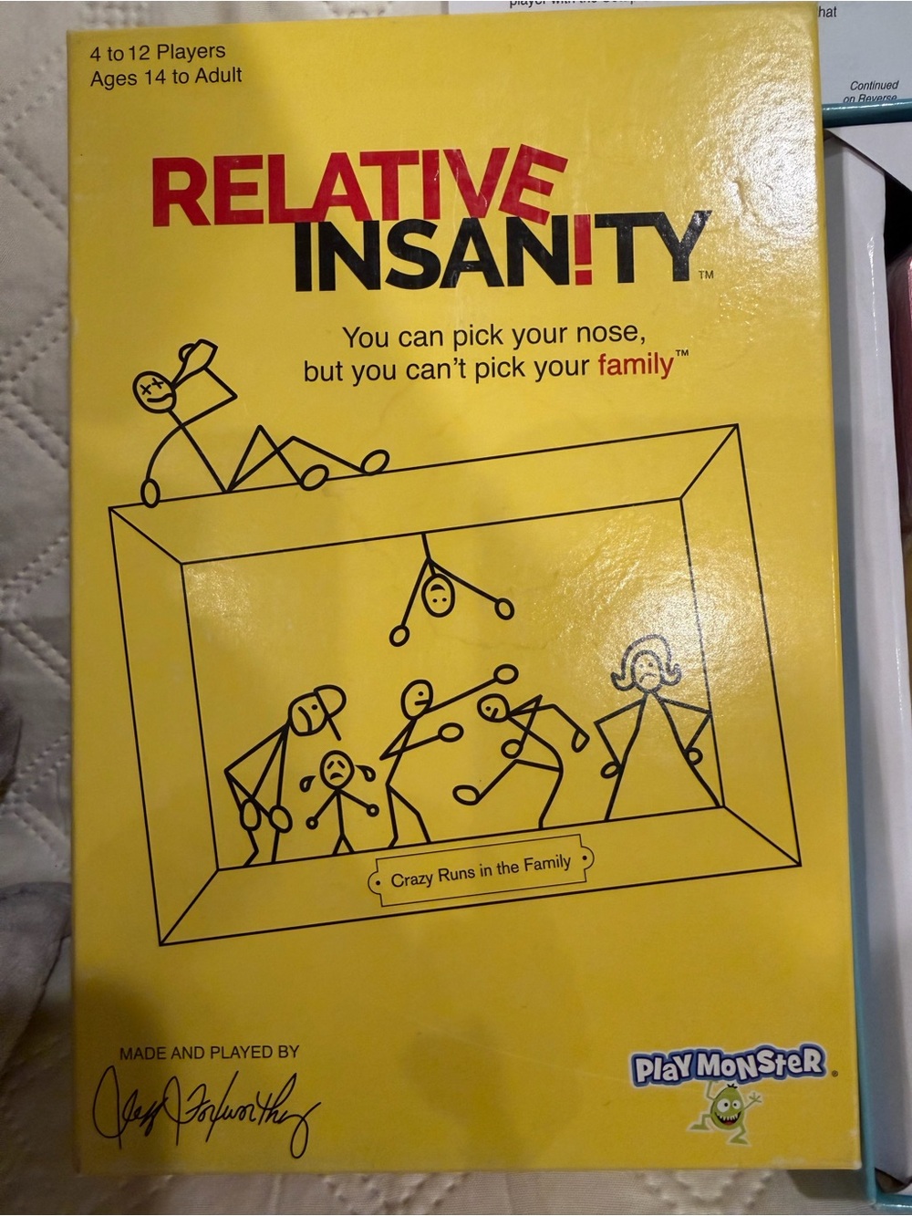 Relative Insanity game